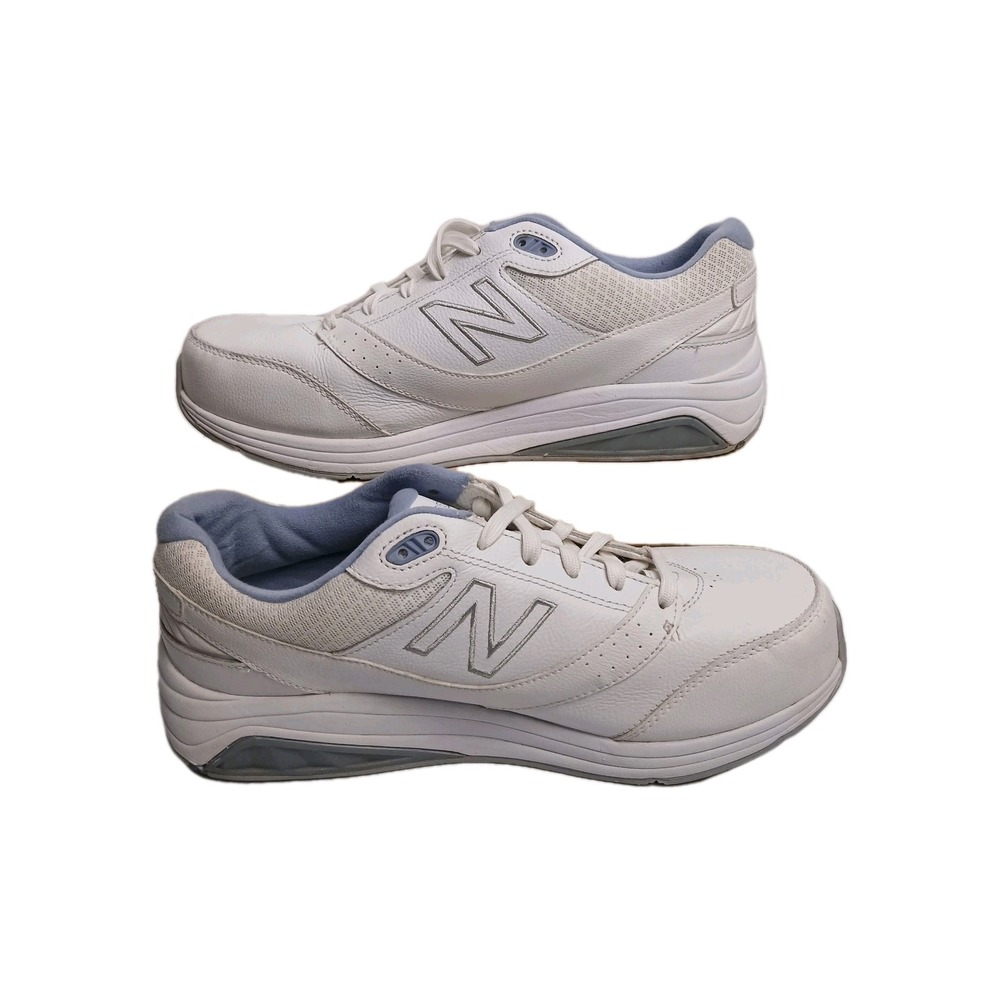 New Balance 928v3 Walking Shoes Women 11D White Leather Comfort Sneakers‎ #1477